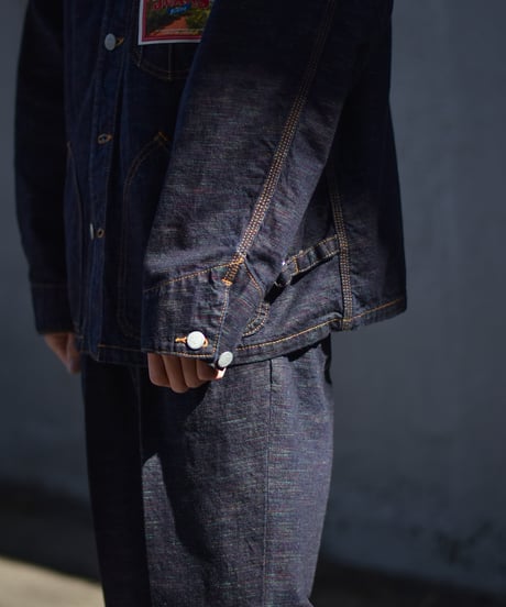 TUITACI INLAY DENIM ENGINEER JACKET "Royston"