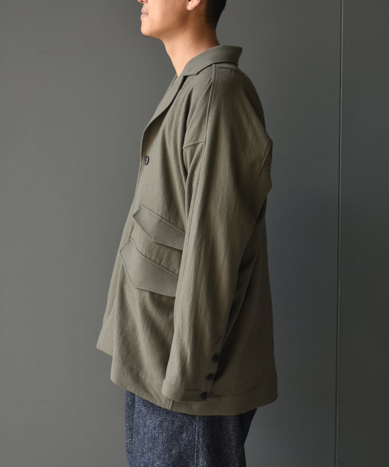 LAST1】O project BLAZER JACKET / BRUSHED SOFT