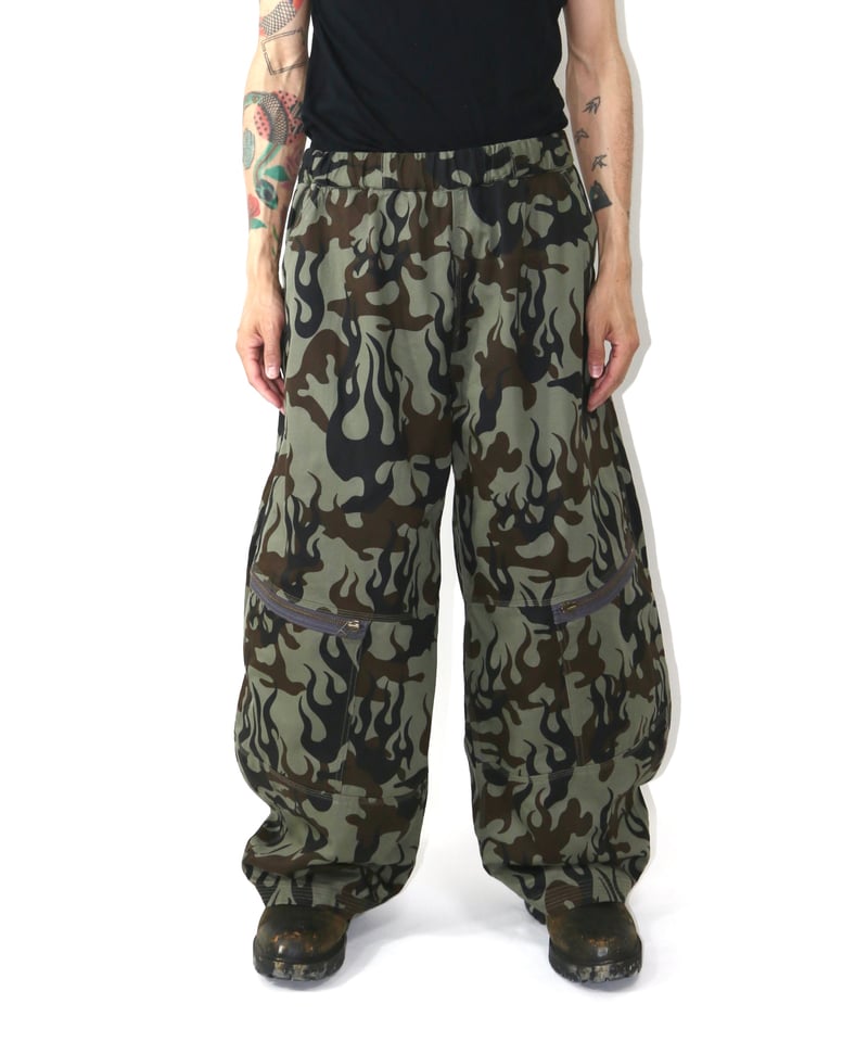 LAST1】NAM SHRINKED BAGGIES - FIRE CAMO | 45do｜