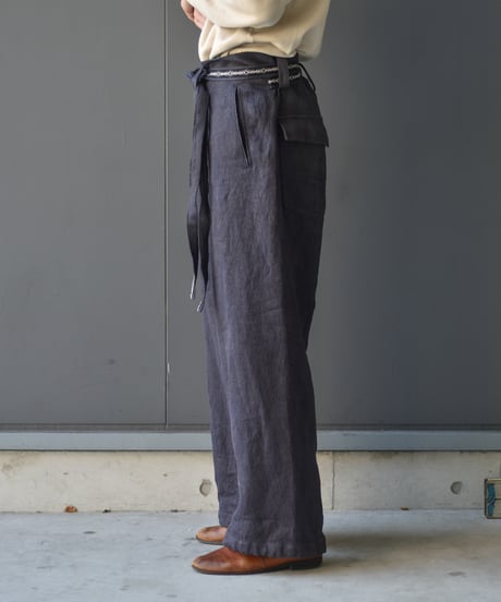NEZU YOHIN TEN  リネンJQワークパンツ
