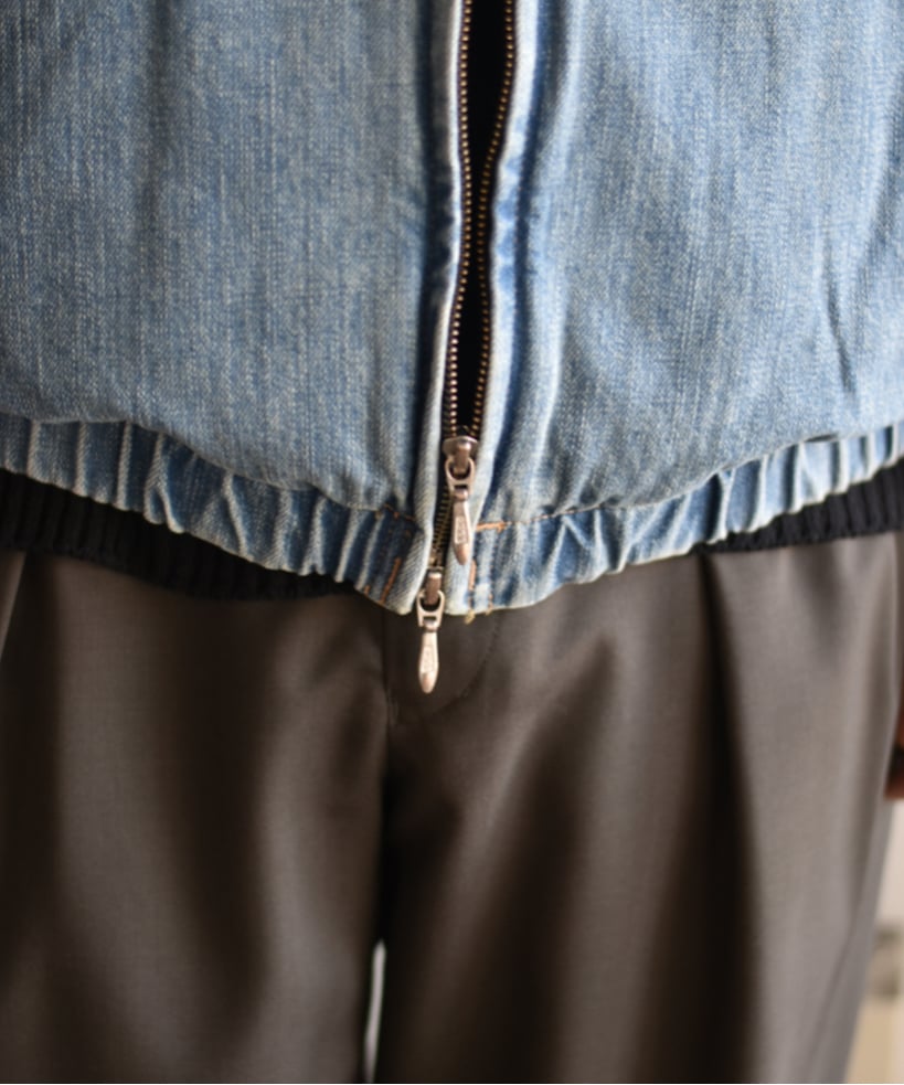superNova. Denim track jacket - Old vintage was
