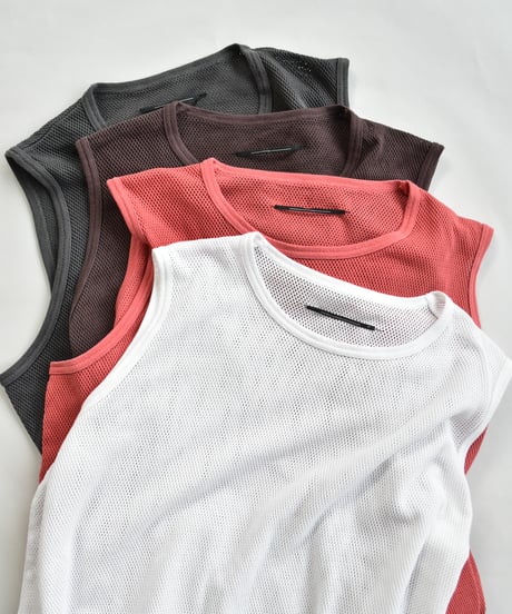 【LAST1】ANDER MESH SLEEVELESS