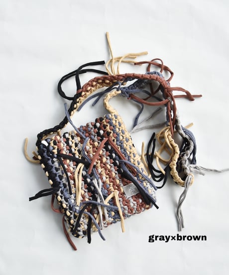 B:BY PROJECT1000 "MACRAME SHOULDER"