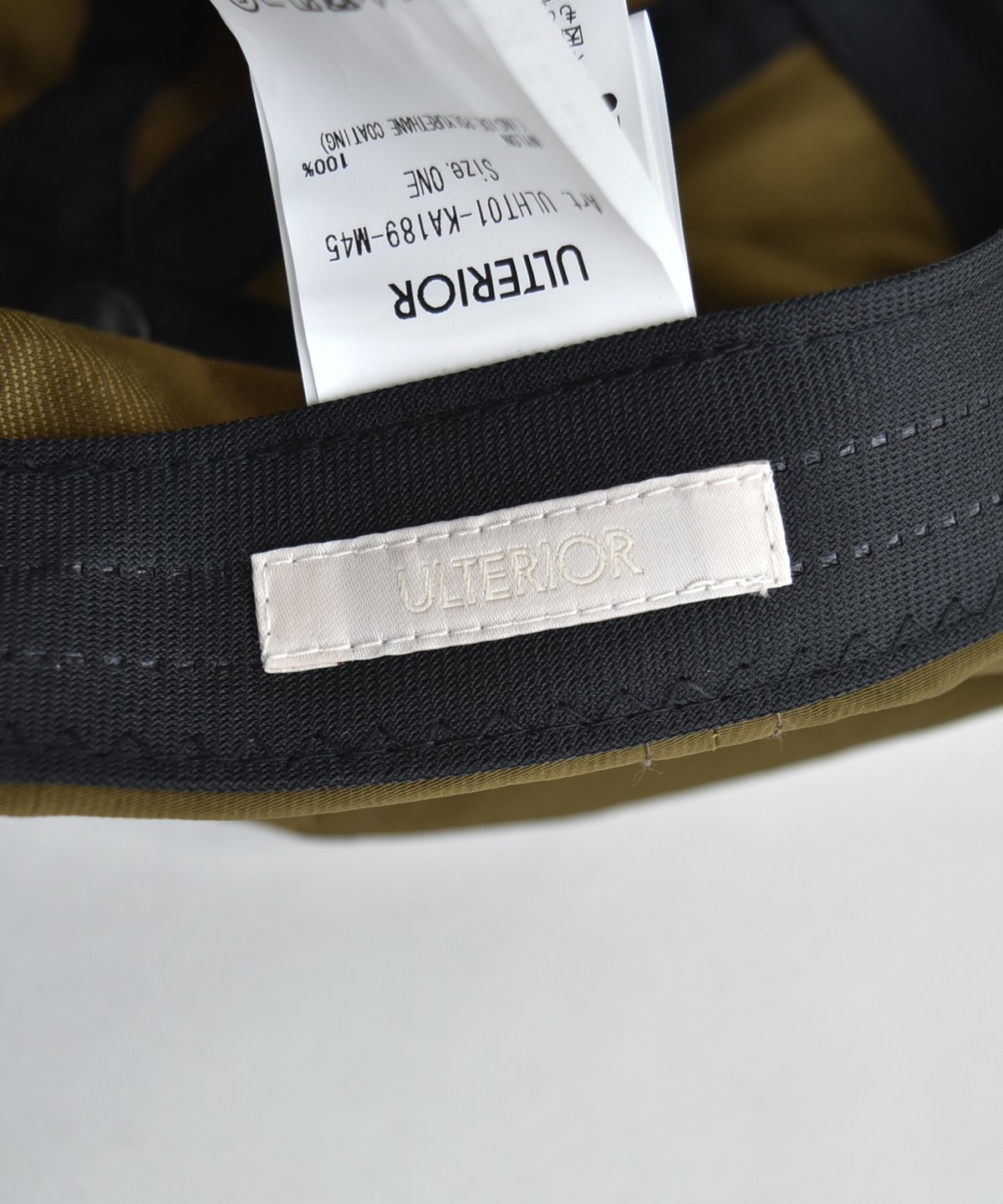 ULTERIOR NYLON POPLIN PANELED CAP 別注 ULTERIOR Ex. NYLON AIR POPLIN 6 PANELED CAP | M