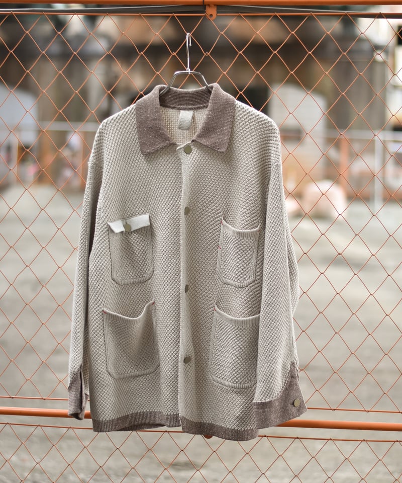 MEIAS KNIT COVERALL | 45do｜refomed・Gorsch・Willo