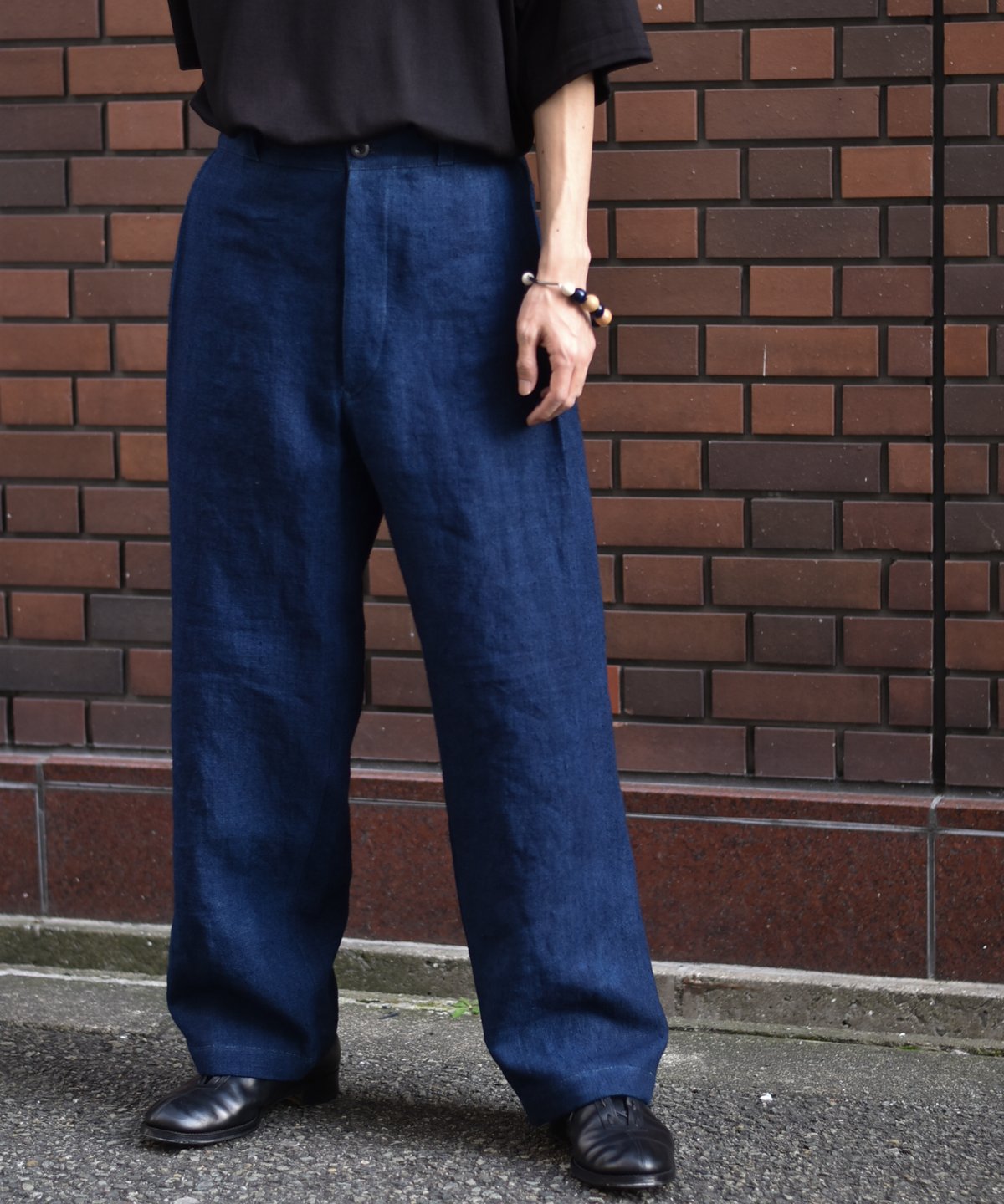パンツ 24ss Gorsch the merrycoachman All In One LAST1】Gorsch the merry coachman Thick Linen Ry