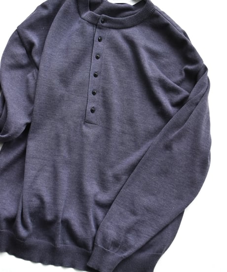 "Exclusive"ANDER HENLY NECK KNIT