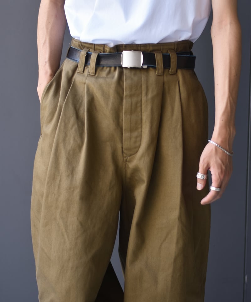 LAST1】refomed KATSURAGI DENIM KNICKERBOCKERS |