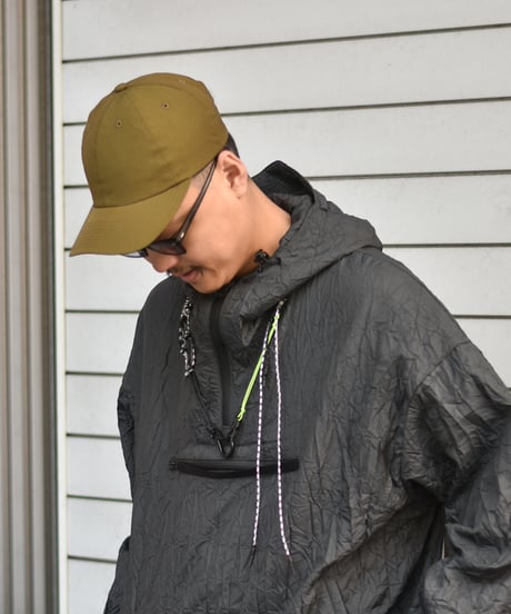 ULTERIOR WASHED NYLON KERSEY 6 PANELED CAP Ex for MW&45