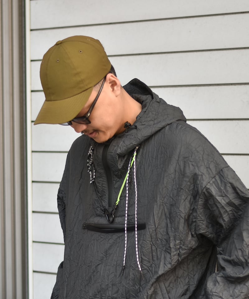 ULTERIOR for BLOOM&BRANCH CAP 別注 アルテリア ULTERIOR 備前ギャバジン 6パネル キャップ WASHED BIZEN