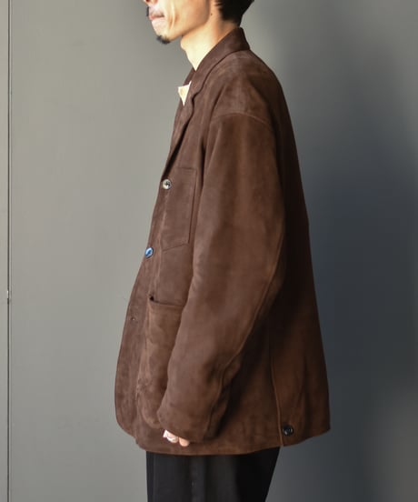 CCU TAILORED JKT3B -SHEEP SUEDE