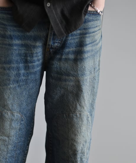 【LAST1】refomed FRESH MAN PADDED DENIM "USED"