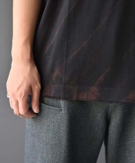 Gorsch the merry coachman Summer Wool Knit Pullover-Ryukyu Indigo