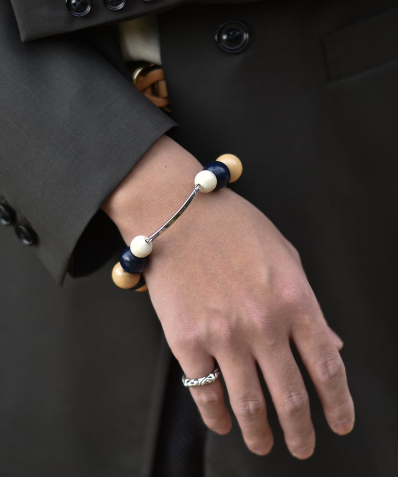 アクセサリー m's braque L&WOODS BRACELET m's braque METAL&WOODS BRACELET | 45do｜ULTERIOR