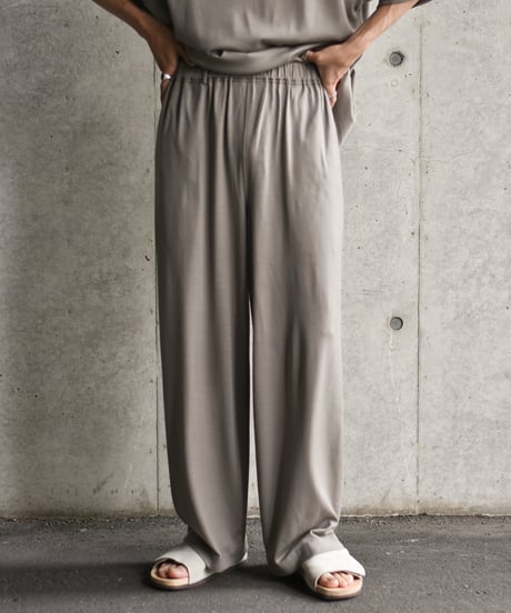 Gorsch the merry coachman Merino Wool Knit Easy Trousers