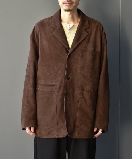 CCU TAILORED JKT3B -SHEEP SUEDE