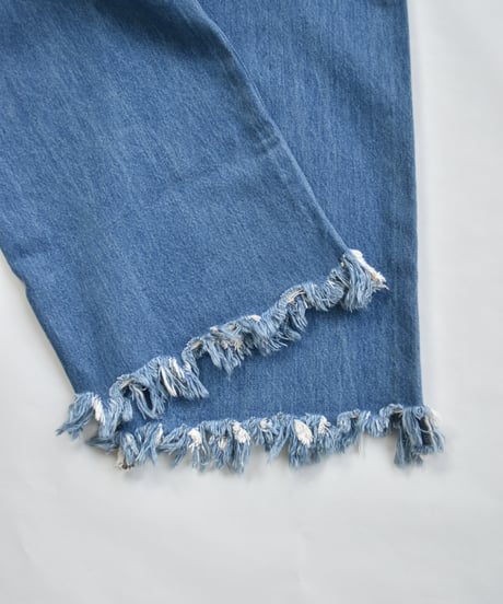 【LAST1】RICE NINE TEN LOVELY FADED JEANS