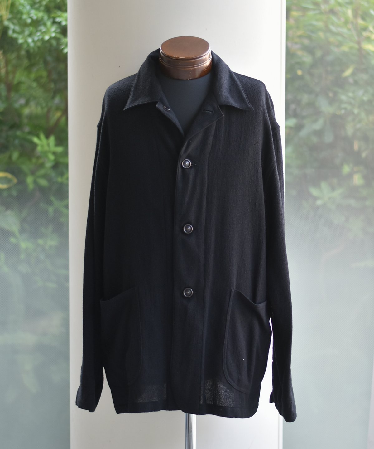 ULTERIOR WOOL SILK MESH SH-COVERALL | 45do｜ULT