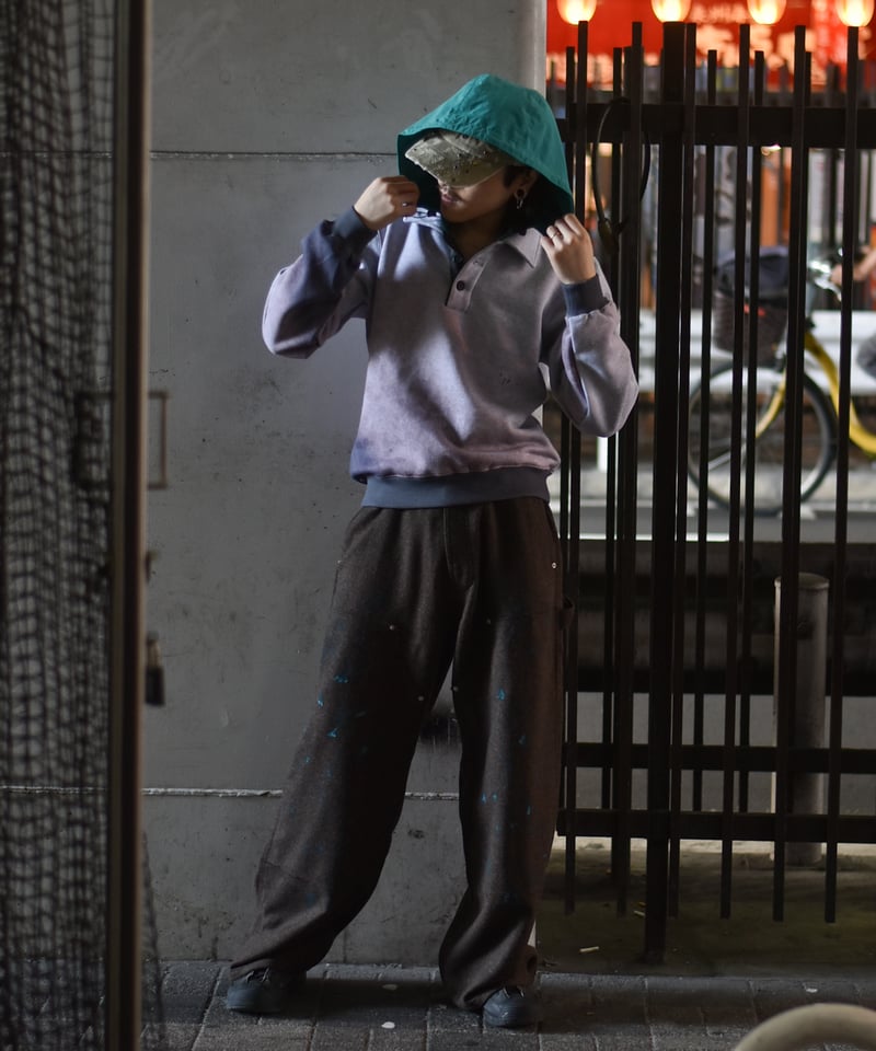 LAST1】PARANOID MELANGE PAINTER PANTS | 45do｜re