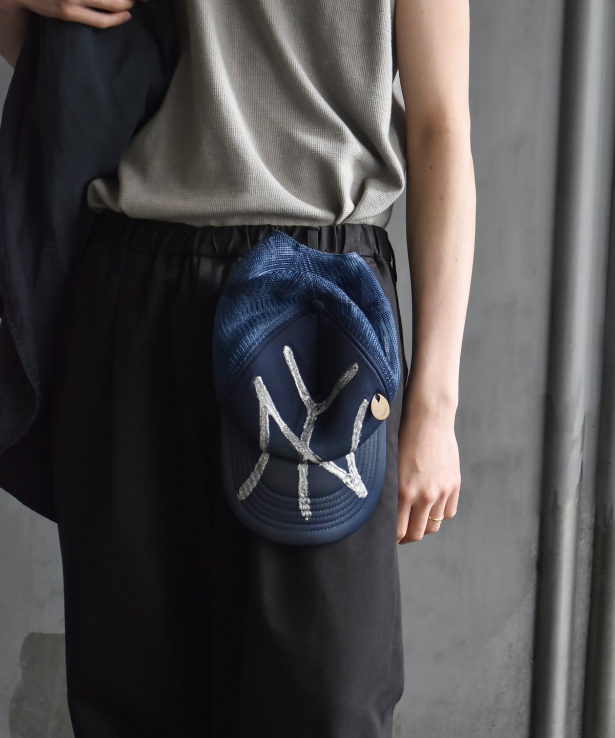 NAM Warped Mesh Cap | 45do｜refomed・Gorsch・Willo