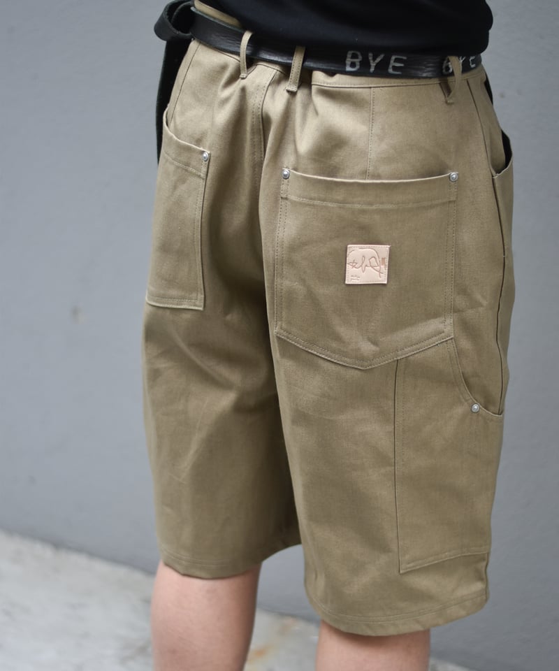 Willow Pants P-020 khaki | 45do｜refomed・Gorsch・