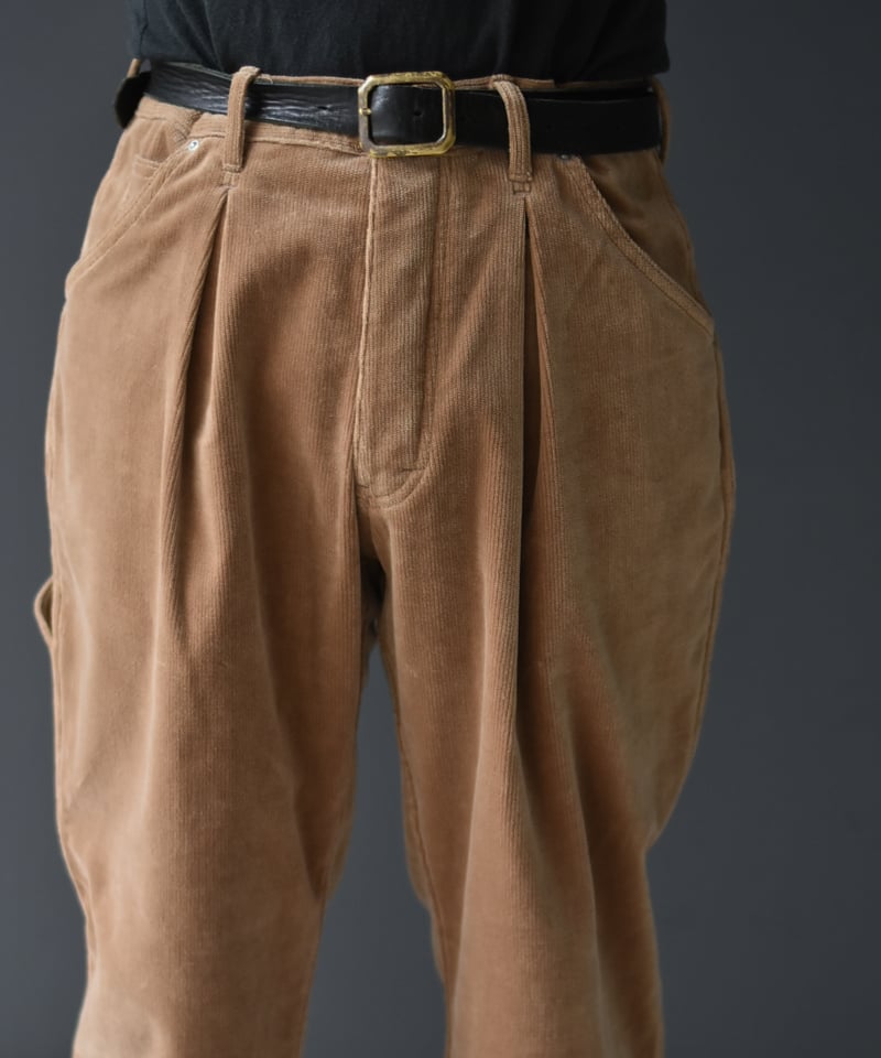 Willow Pants P-035 BEG-CORD | 45do｜refomed・Gors