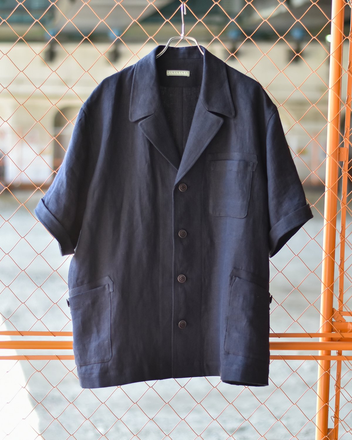 Gorsch the merry coachman リネンシャツ ジャケット Gorsch the merry coachman リネンシャツ ジャケット