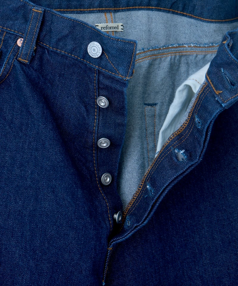 refomed FRESH MAN DENIM WIDE PANTS by EDWIN