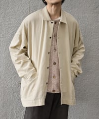 O project  WIDE FIT SHIRT/WASHED PANAMA COTTON LINEN