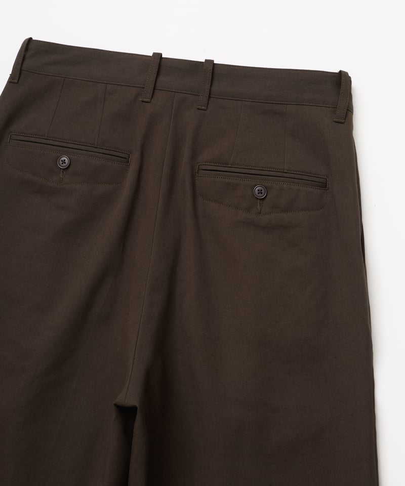 パンツ Ulterior WASHED SUVIN TWILL 52 TROUSERS ULTERIOR Washed Suvin Twill 52 Shorts | 大阪心斎橋のメンズ
