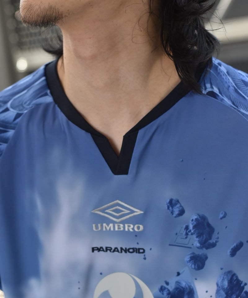 PARANOID×UMBRO】OVERLAP L/S GAME SHIRT | 45do PARANOID×UMBRO】OVERLAP L/S GAME SHIRT | 45do