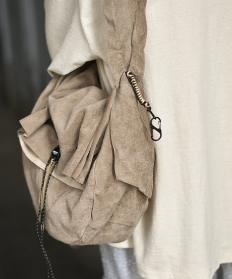 B:TOGETHER "BIG KINCHAKU" LEATHER