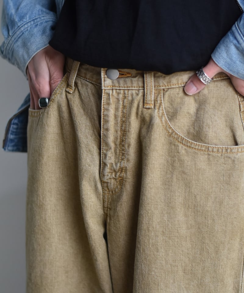 LAST1】nakedgauge ZIMBABWE COTTON DENIM ASHLEY