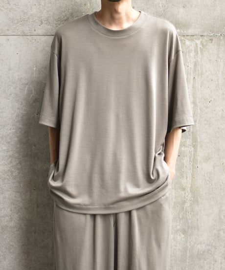 Gorsch the merry coachman Merino Wool Pullover Short Sleeve Knit