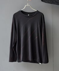 【LAST1】Gorsch the merry coachman Long Sleeve Ryukyu Indigo Dye soft Wool Knit Pullover