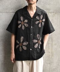 superNova. Aloha shirt - Big flowers embroidery