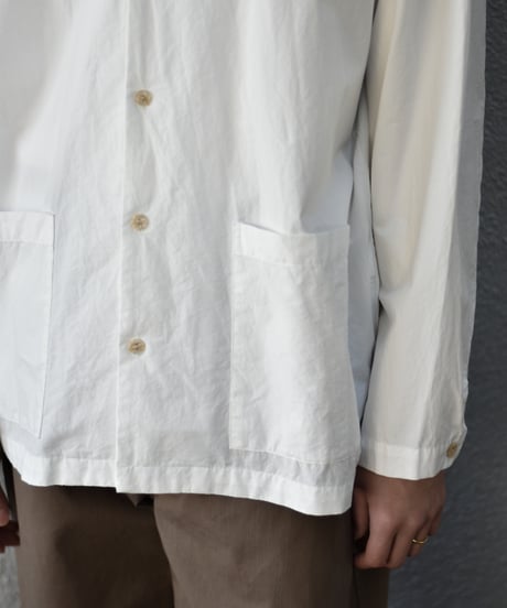 MANUAL ALPHABET WEATHER CLOTH SHT JACKET