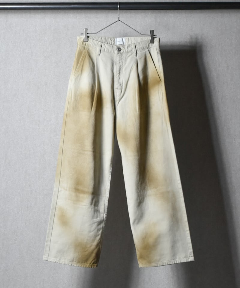 superNova. Drill twill wide jeans - Dirty proce
