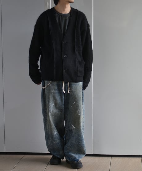 refomed FRESH MAN DENIM WIDE PANTS "PAINT"