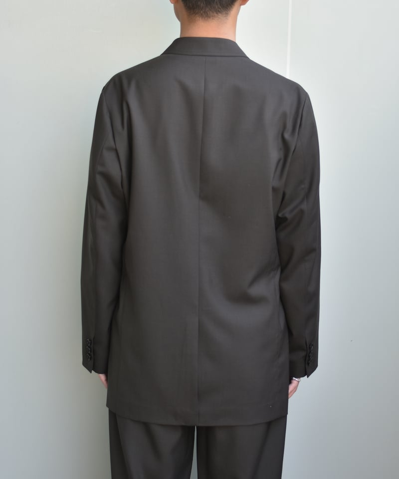ULTERIOR SUPER FINE WOOL TROPICAL DB JKT | 45do ULTERIOR SUPER FINE WOOL TROPICAL DB JKT | 45do