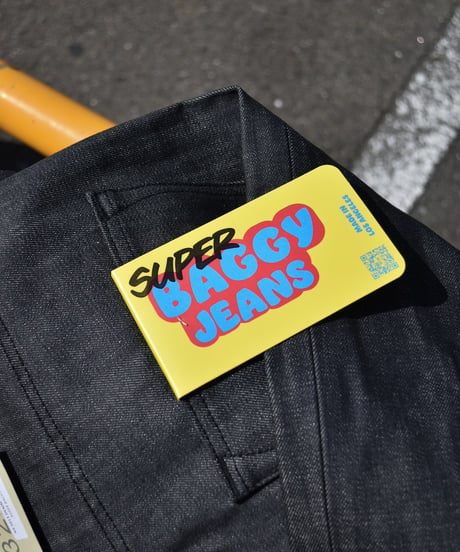 NEO BLUE  SUPER BAGGY JEANS