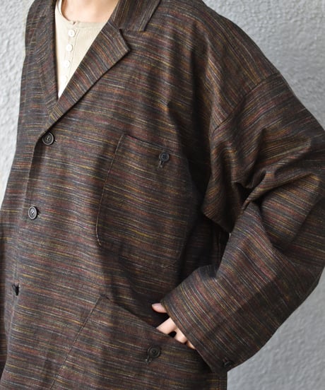O project  COVERALL /MELANGE DENIM