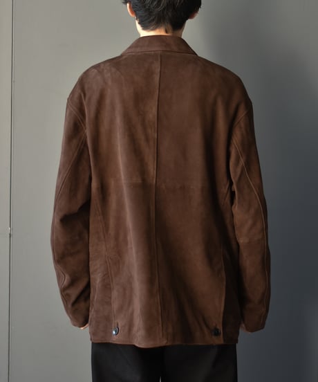 CCU TAILORED JKT3B -SHEEP SUEDE