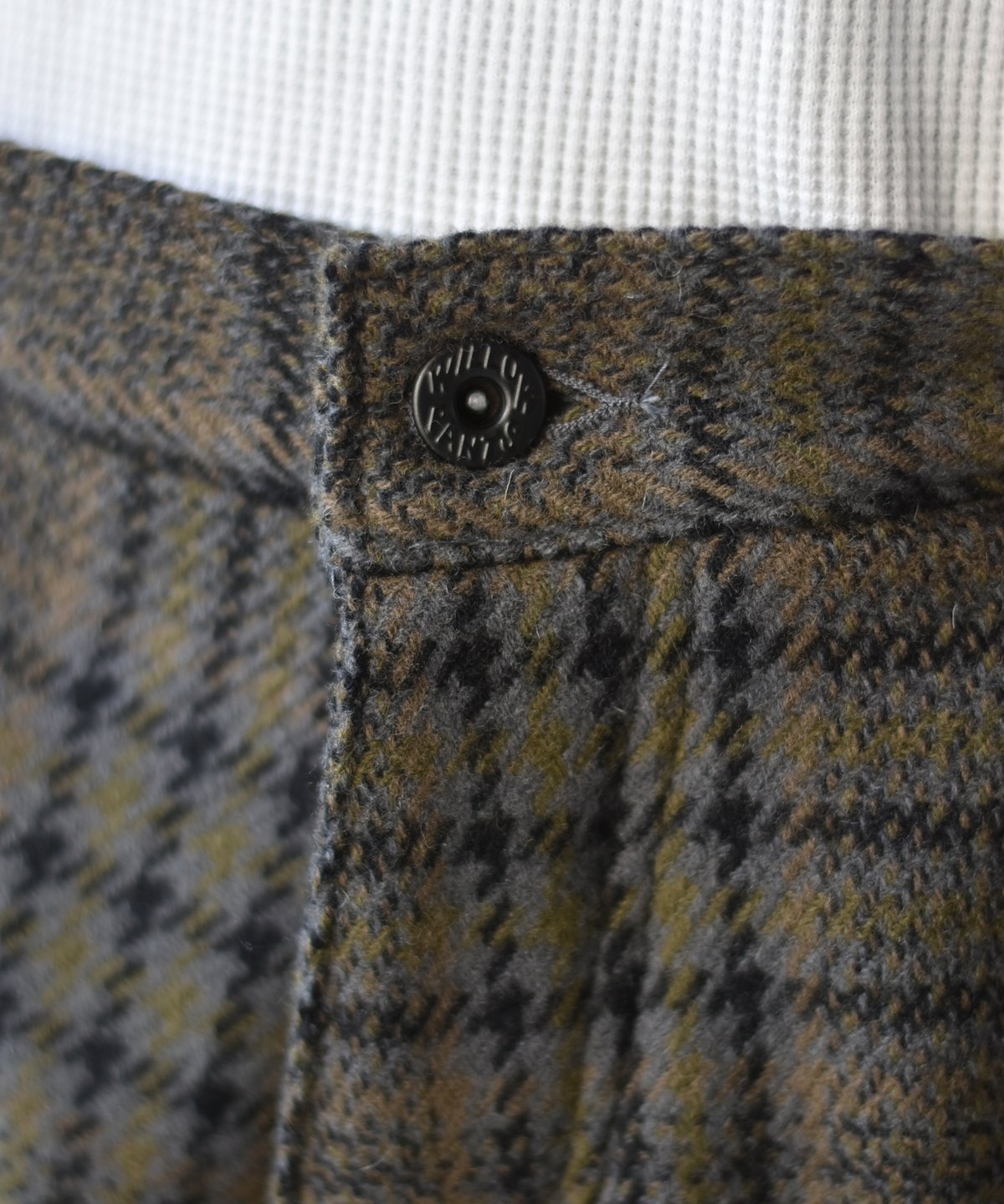 Willow Pants P-029 gray-check | 45do｜refomed・Go