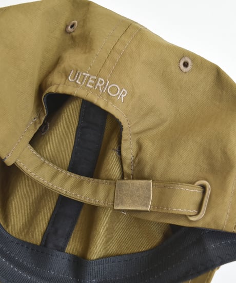 ULTERIOR WASHED NYLON KERSEY 6 PANELED CAP Ex for MW&45