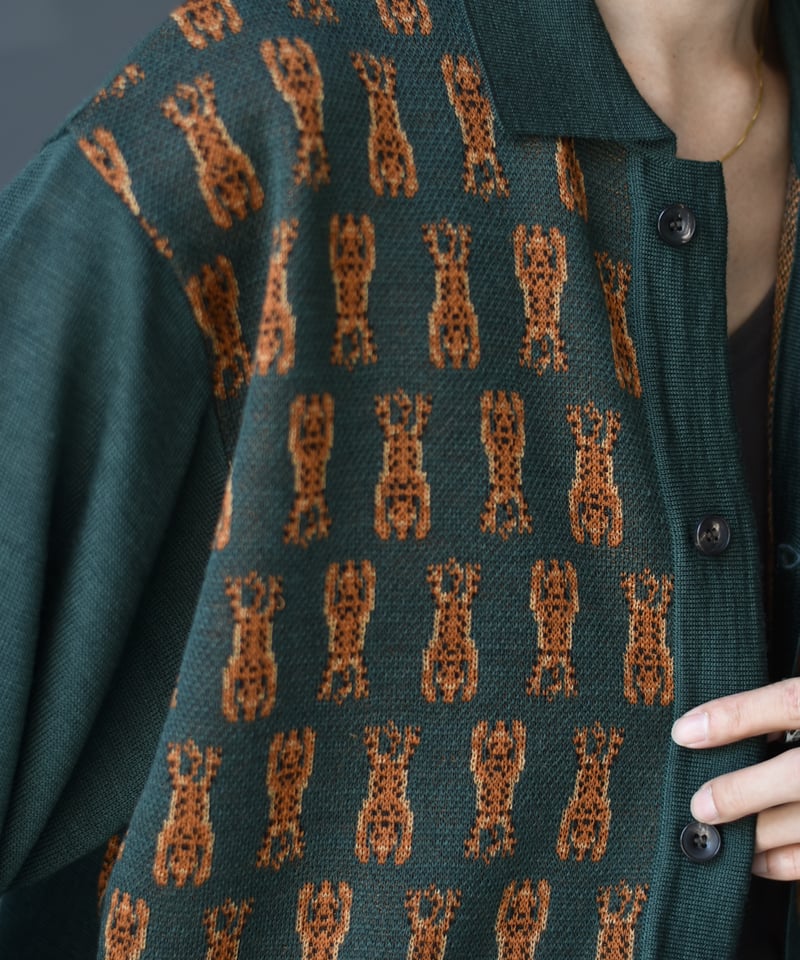 NEZU YOHIN TEN チベタンタイガーニットシャツ | 45do｜ULTERIOR