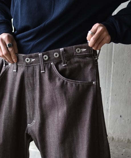 Willow Pants P-040 brown denim