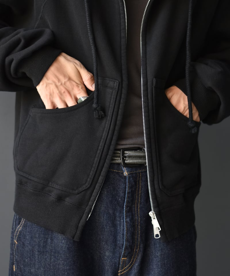 LAST1】MATSUFUJI Zip up Sweat Hoodie | 45do｜ULT