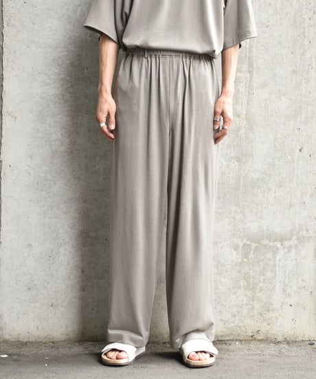 Gorsch the merry coachman Merino Wool Knit Easy Trousers