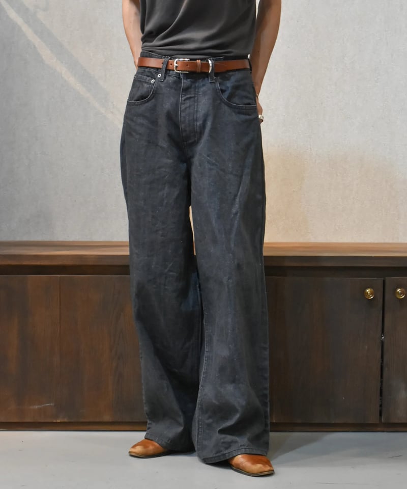 NEO BLUE SUPER BAGGY JEANS | 45do｜refomed・Gors